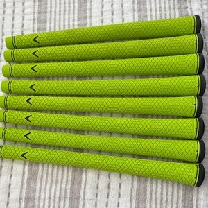 Lamkin lime Green Golf Grips Set
